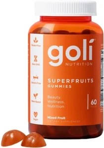 Goli Nutrition Superfruits Gummies 60 Gummies. Beauty. Wellness. Ernährung. - Bild 1 von 2