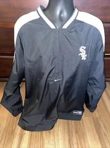 NIKE Team 1/4 Zip Windbreaker Jacke Chicago White Sox Gr. XXL MLB Center Swoosh - Bild 1 von 7