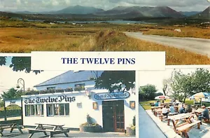 Cartolina The Twelve Pins Bar Ristorante Vintage Non Timbrata Mai Usata Irlanda - Foto 1 di 2