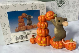 Charming Tails by Dean Griff ~ STACK-O-LANTERNS ~ 85/416 Fitz & Floyd in Box - Bild 1 von 11