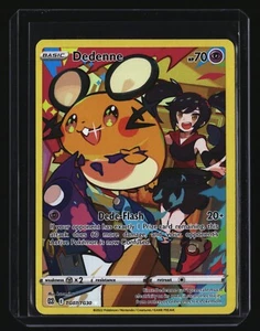 Pokemon DEDENNE TG07/TG30 Trainer Gallery ( Brilliant Stars) NM/Near Mint - Picture 1 of 2