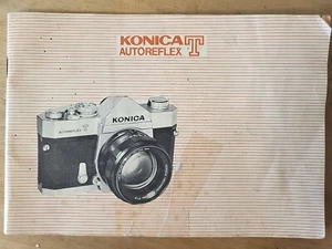 Genuine Konica Autoreflex T Camera Instruction Manual Owner's Guide - Picture 1 of 3