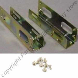 Lot 4 Paar Montageschiene 3,5"" HD/Festplatte Laufwerk ~ 5,25"" Bay Case Halterung Metallhalterung - Bild 1 von 1