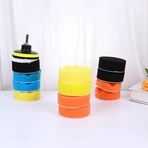 22 Pcs Polishing Sponge Set Pad for Drill Waxing Accessories Car Polisher - Picture 1 of 11