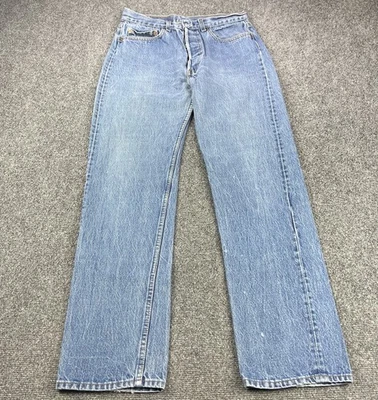 Jeans Levis 501 vintage años 70 80 33x36 (30x33 real) botón mosca pestaña roja EE. UU. Foto 1 de 4
