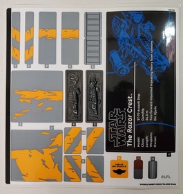 LEGO 75331 Star Wars The Razor Crest Sticker Sheet Only