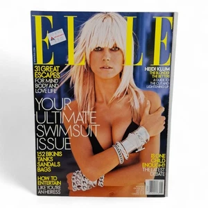 Elle Magazine May 2003 Heidi Klum Adrianna Lima - Picture 1 of 11
