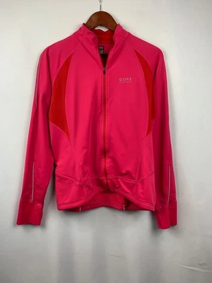 Women’s GORE Pink Bike Wear Jacket Size XL - Image 1 of 4