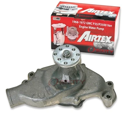 Airtex Engine Water Pump for 1968-1972 GMC P35 P3500 Van 5.0L 5.7L V8 ov - Image 1 of 4