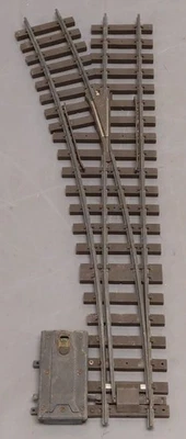 Piko 35226 G R7 22.5° Brass Left Hand Manual Switch Turnout EX - Image 1 of 2