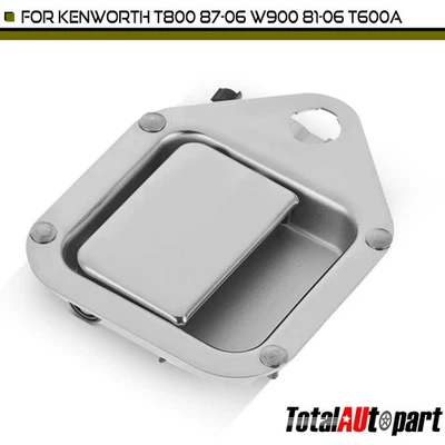 Manija de puerta exterior cromada para pasajero delantero para Kenworth T800 87-06 T600A W900 Foto 1 de 4