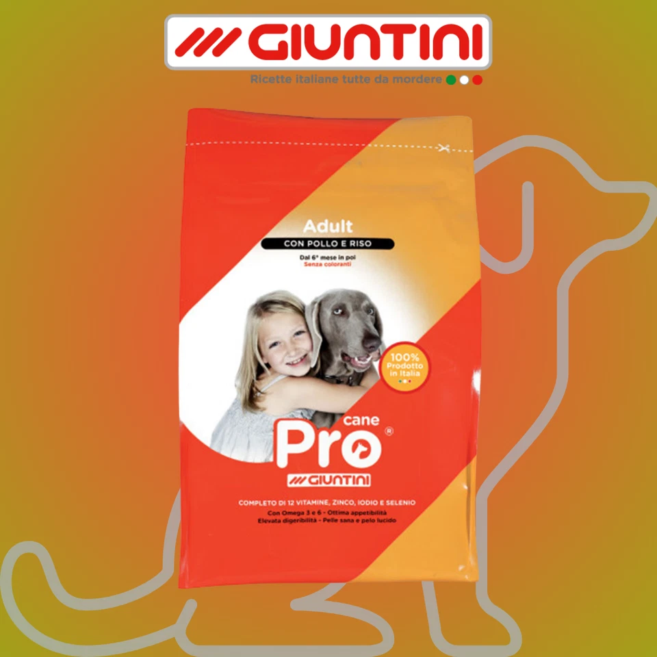 Pro Cane con Pollo e Riso 15kg Mangime completo per cani adulti - Immagine 1 di 1