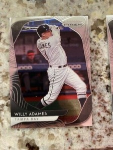 2020 PANINI PRISM PRIZM BASE CARD TAMPA BAY RAYS WILLY ADAMES #5