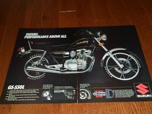 VARIOS ANUNCIOS DE MOTOCICLETA SUZUKI AÑOS 80/ARTÍCULOS COLOR NEGRO/BLANCO DE COLECCIÓN - Imagen 1 de 51