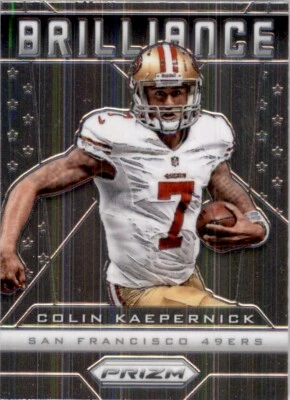2013 Prizm Brilliance Insert COLIN KAEPERNICK San Francisco 49ers #3 - Image 1 of 2
