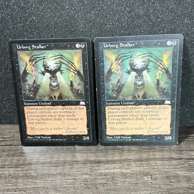 Urborg Stalker Weatherlight MTG Magic the Gathering Rare 2 - Image 1 of 4