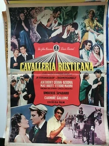 FOTOBUSTA CAVALLERIA RUSTICANA ANTHONY QUEEN, KERIMA, MAY BRITT, ETTORE MANNI 2 - Picture 1 of 1