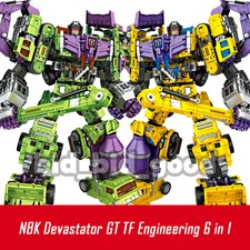 NBK TF Engineering Devastator GT 6in1 Transformers Autobot Robot Oversize Figure