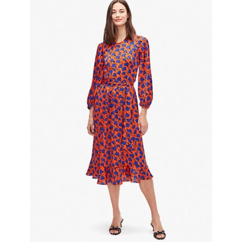 Abito poetico floreale smock Kate Spade New York