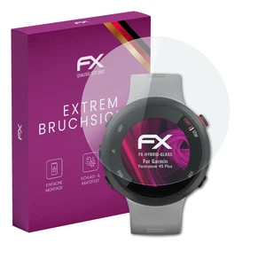 atFoliX Glasfolie für Garmin Forerunner 45 Plus Panzerfolie 9H Schutzpanzer - Photo 1/8