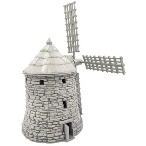 Wargaming für D&D, LOTR WARHAMMER SCENERY Gelände bedruckt Windmühle 28/32mm - Bild 1 von 6