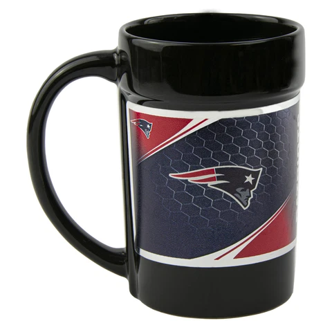 Officially Licensed NFL New England Patriots 15oz Coffee Mug Cover
