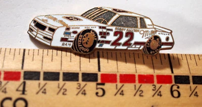 Bobby Allison Pin, Nascar #22 Miller High Life RacingTeam Buick Regal, 2" lg pin - Image 1 of 2