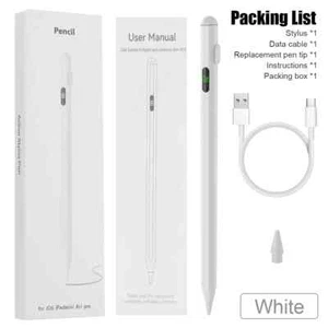 Apple Pencil (2nd Generation) Bluetooth Stylus for iPad Air/Pro/Mini - White... - Picture 1 of 15