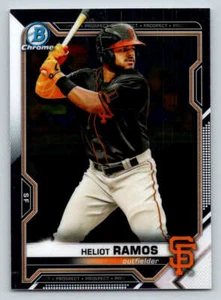 2021 Bowman Chrome Prospects #BCP69 Heliot Ramos (ref 173241) - Picture 1 of 2