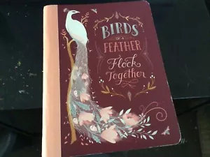 Anthropologie Journal Birds Of A Feather Flock Together New - Picture 1 of 5
