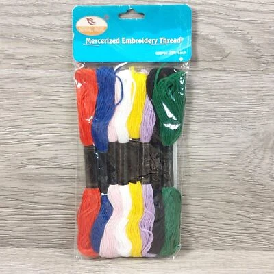 Mercerized Embroidery 8 Threads Art Craft Hand Sewing Needle Accessories Supply - Image 1 of 4