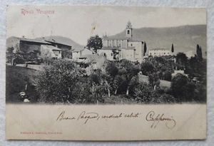 CARTOLINA RIVOLI VERONESE VERONA VIAGGIATA 1903 FORMATO PICCOLO - Imagen 1 de 6