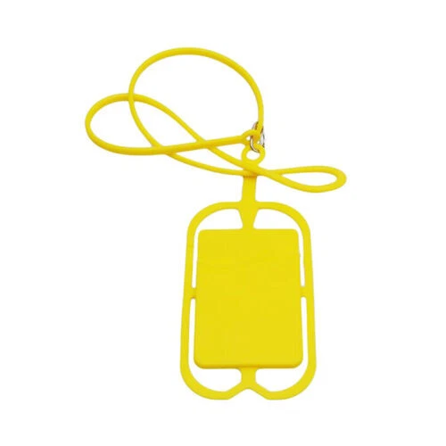 Silicone Cell Phone Lanyard Case Necklace Strap Neck Cord Holder Brand New - Image 1 of 4