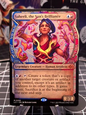 MTG - Saheeli, The Sun’s Brilliance Showcase The Lost Caverns Of Ixalan NM - Image 1 of 2