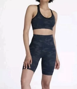 Neu SPANX Damenshorts schwarz Tarnmuster Fahrrad Shapewear, Größe 1X - Bild 1 von 8