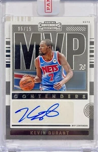 Kevin Durant autographed signed 2022 Panini 5/15 Brooklyn Nets encap - Picture 1 of 2