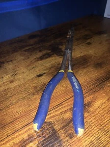 VTG Irwin Vise-Grip 13 in. Steel Long Nose Pliers-Used Shape-Functional- - Picture 1 of 9