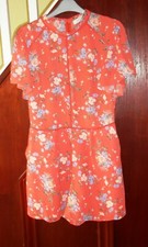 oasis ditsy floral playsuit