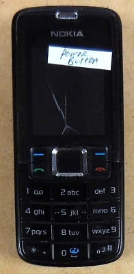 Nokia 3110 / 3110c - Black ( GSM ) Cellular Candybar Phone - Image 1 of 2