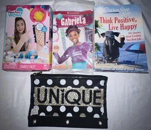 Book & Craft 4Pc Bundle American Girl Gabriela - Chicken Soup for The Soul - Picture 1 of 12