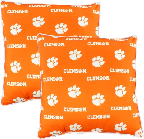 Clemson Tigers Decorative Pillow Cover