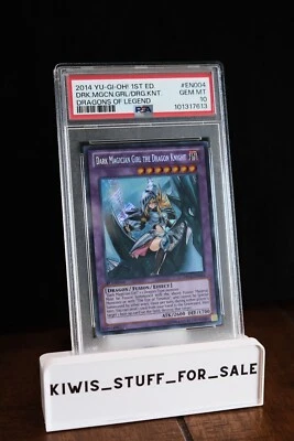PSA 10 Dark Magician Girl the Dragon Knight DRLG-EN004 1st ed. - Image 1 of 2