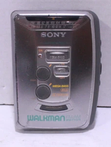 AS-IS For Parts Sony Walkman WM-FX375 Stereo AM/FM Cassette Player Megabass - Picture 1 of 9