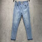 Levi's Vintage 721 High Rise Skinny Woman's Sz 30 Denim Blue Jeans Stretch