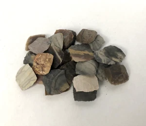 1-3/8 Inch Flints - 18th Century Style Gun Flints or Flintlocks - 10 pieces - Picture 1 of 4