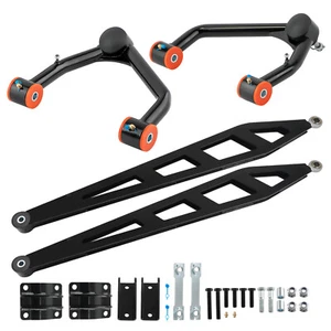 2-4" Lift Upper Control Arm + Rear Traction Bars For 07-18 Silverado Sierra 1500 - Picture 1 of 12