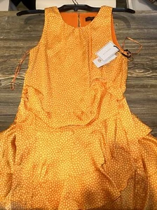 1. State Russet Bright Skies Dress Women Size XXS Summer Tierred Midi. NWT 7 - Picture 1 of 10