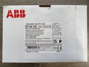 ABB EF146-150 Electronic Overload Relay, 1SAX351001R1101 - Picture 1 of 3