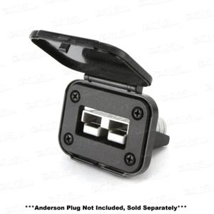 50Amp Anderson Plug Flush Mount Slim Cover Assembly Weather Proof with cover - Picture 1 of 4