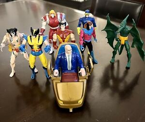 BUNDLE—8 Figurines X-Men Vintage années 1990